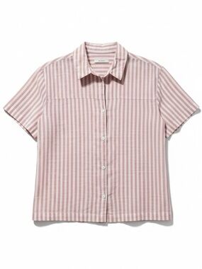 Lola River Striped Button-Front Top – Medium